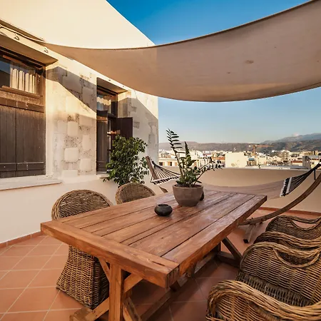 Lithinon Luxury Suites Old Town Chania Free On-Site Parking Apartment *