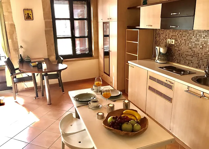 דירה Lithinon Luxury With Free Parking